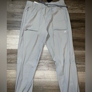 Fabletics men’s grey joggers small
